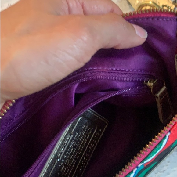 Authentic Coach multi color shoulder/ crossbody💕 - Picture 8 of 16